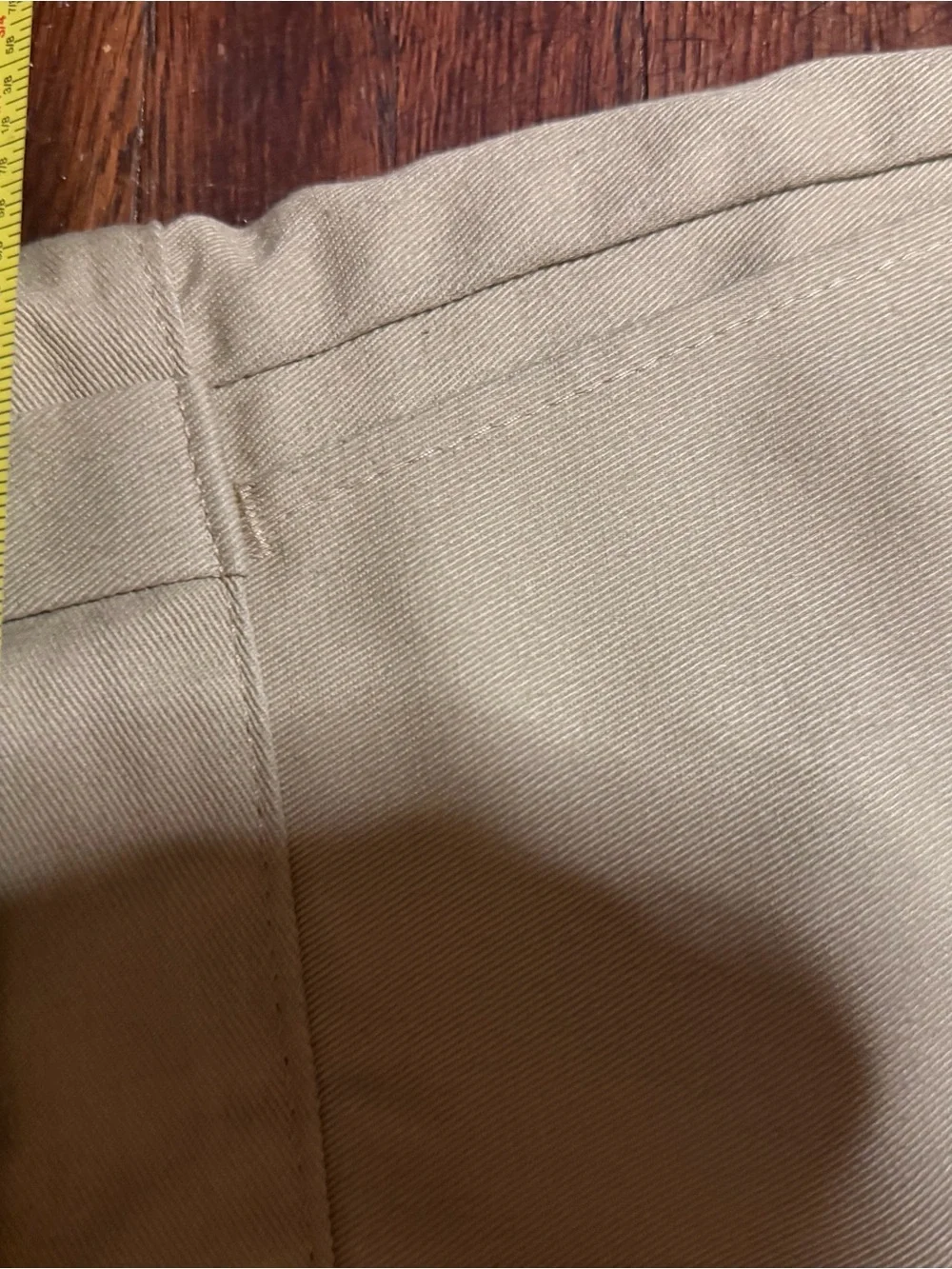 Dickies Men's Khaki Straight-Leg Chinos